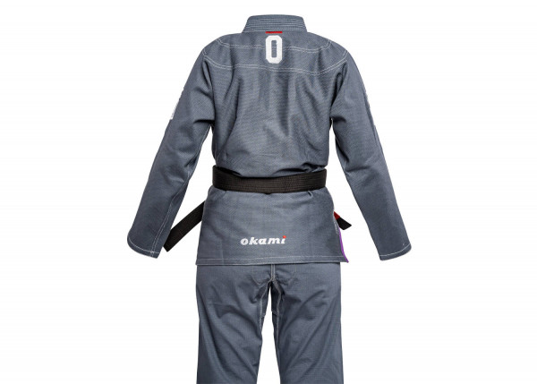 okami fightgear Ladies Competition Training Gi gray